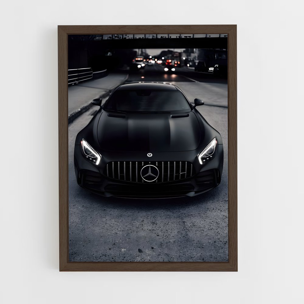 Poster magnifique Sls amg gt – affiche Mercedes (vue 5)